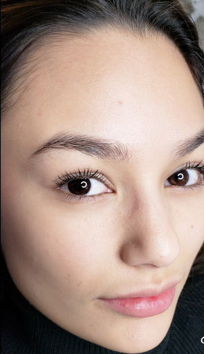 Antes do Design de Sobrancelhas